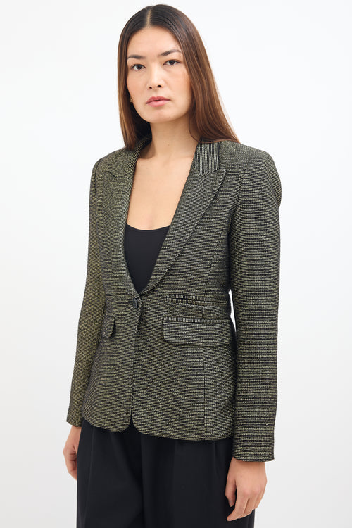 Smythe Peaked Lapel Blazer