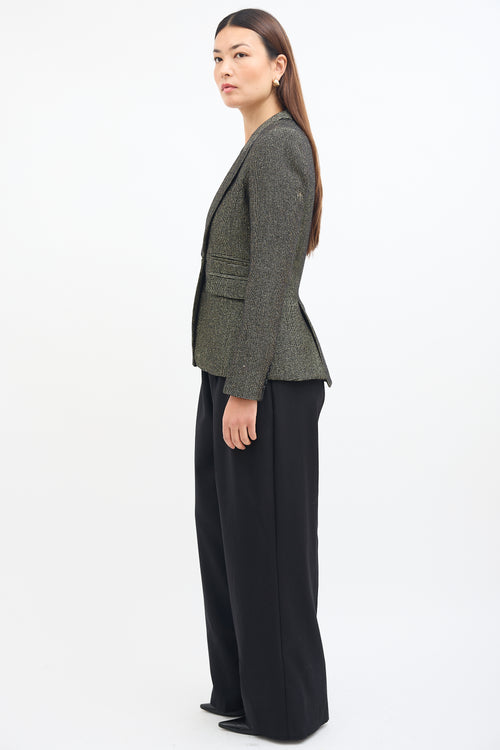 Smythe Peaked Lapel Blazer
