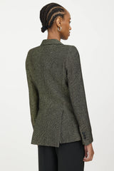 Smythe Metallic Wool Blazer