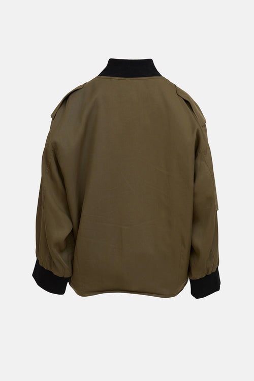 Smythe Oversized Bomber Jacket