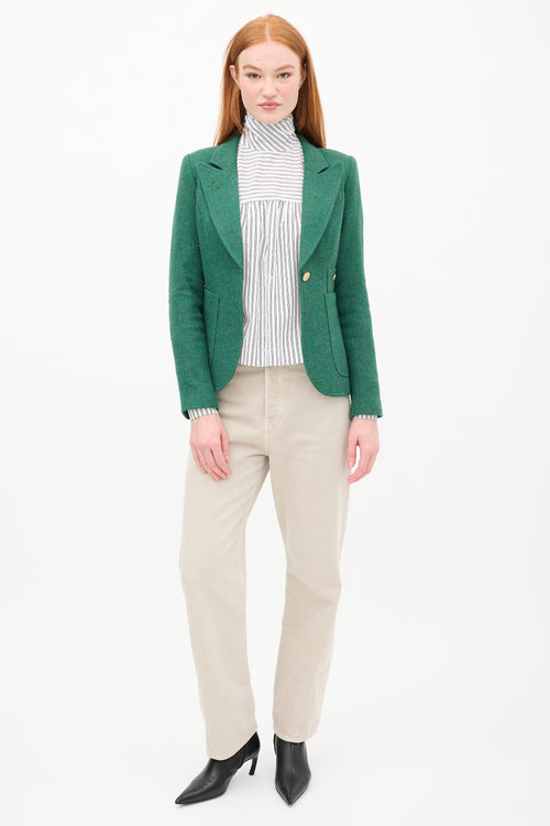 Smythe Patch Pocket Duchess Blazer