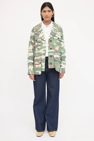 Smythe Camo Embroidered Jacket