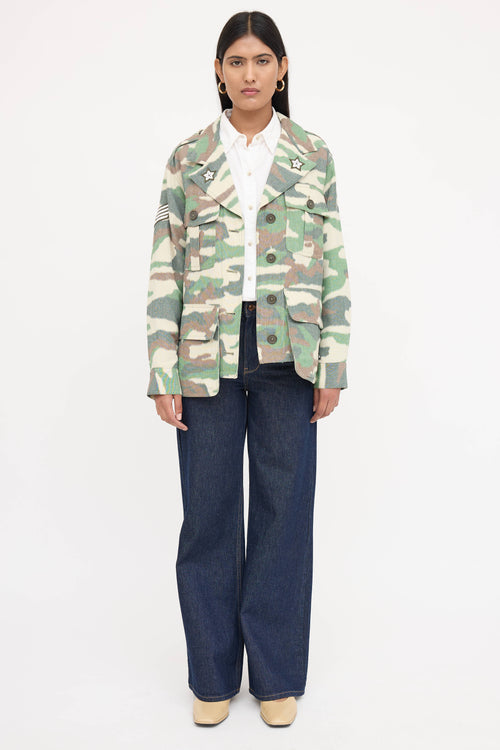Smythe Camo Embroidered Jacket