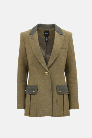 Smythe Wool single Button Blazer