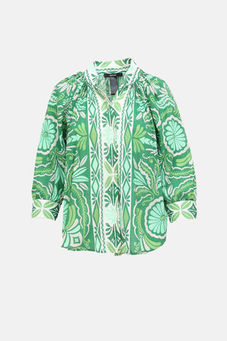 Smythe Cotton Patterned Blouse