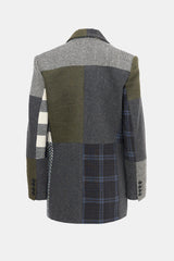 Smythe Wool Patchwork Blazer