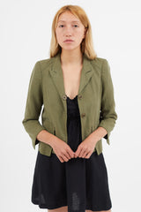 Smythe Cropped Flap Pocket Jacket