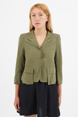 Smythe Cropped Flap Pocket Jacket