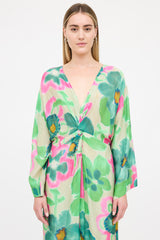 Smythe Patterned Twist Dress
