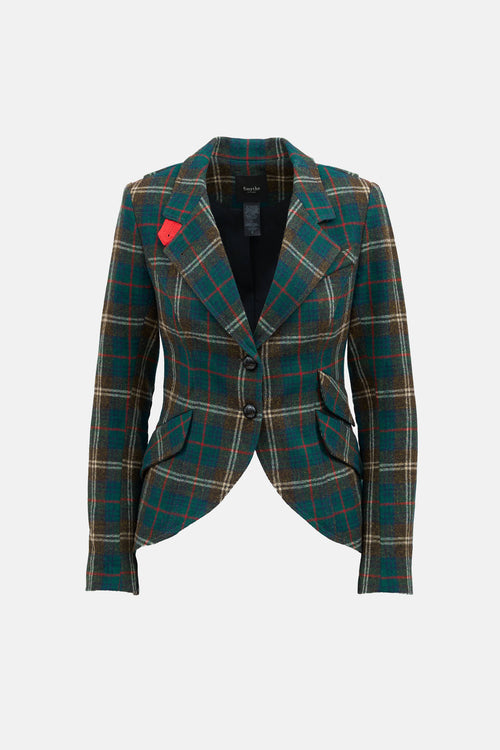 Smythe Wool Check Blazer
