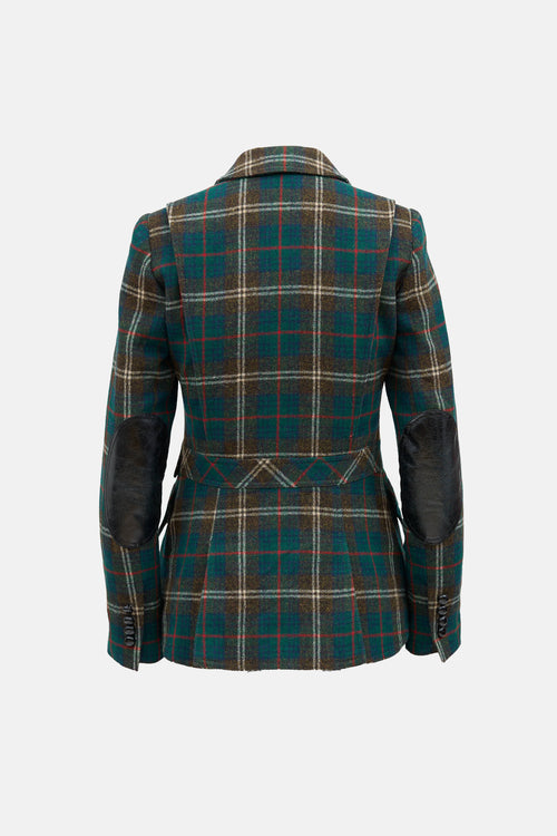 Smythe Wool Check Blazer