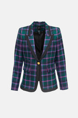 Smythe Plaid Wool Blazer
