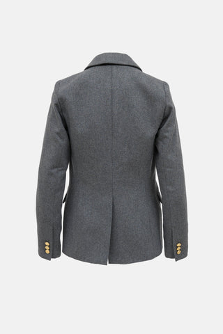 Smythe Wool Peak Lapel Blazer