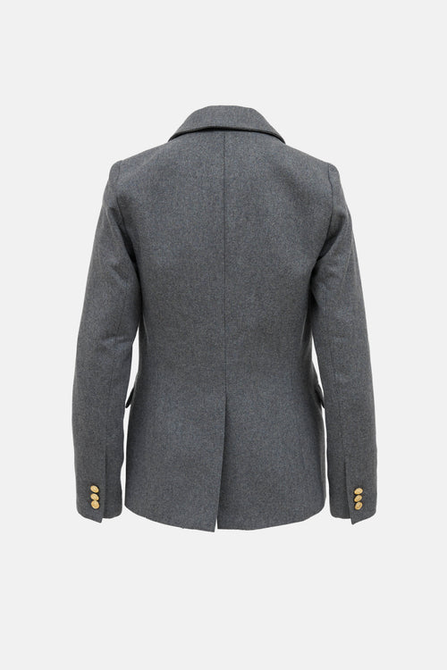 Smythe Wool Peak Lapel Blazer