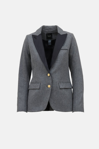 Smythe Wool Peak Lapel Blazer