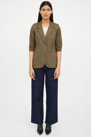 Smythe Short Sleeve Blazer