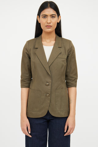 Smythe Short Sleeve Blazer