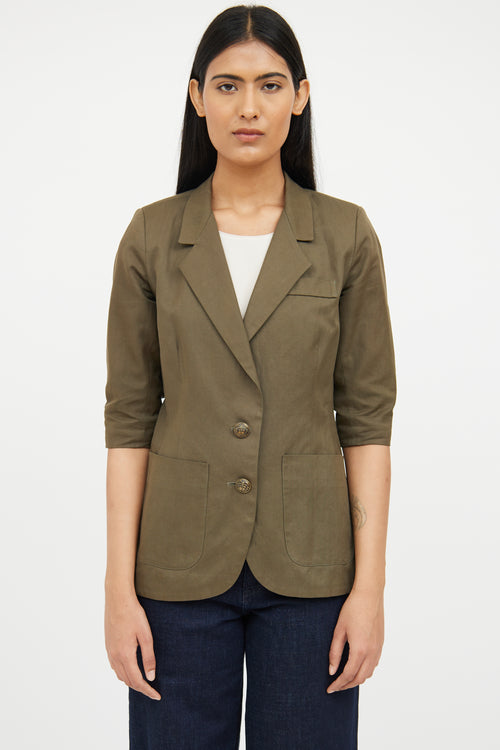 Smythe Short Sleeve Blazer