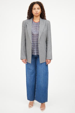 Smythe One Button Boy Blazer
