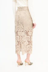 Smythe Guipure Lace Pencil Skirt