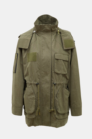 Smythe Hooded Flak Jacket