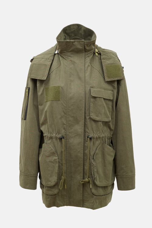 Smythe Hooded Flak Jacket
