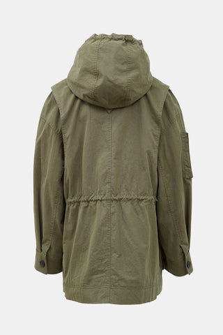 Smythe Hooded Flak Jacket
