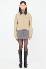 Smythe Leather Collar Block Jacket