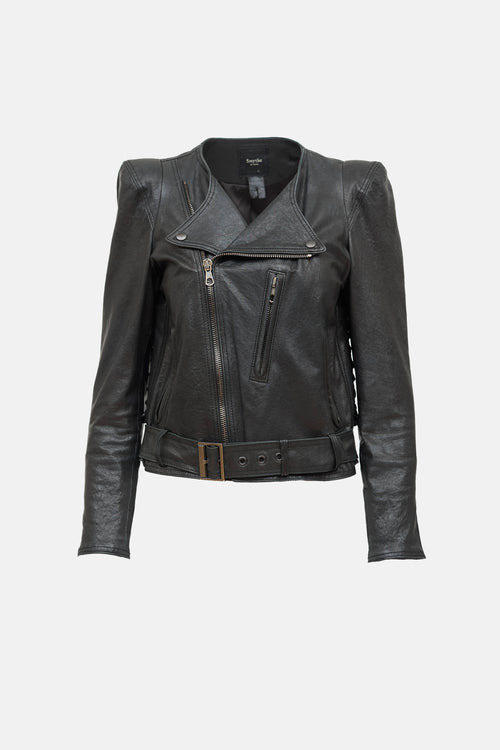 Leather Biker Jacket