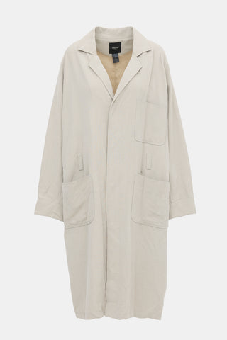Smythe Linen Trench Coat
