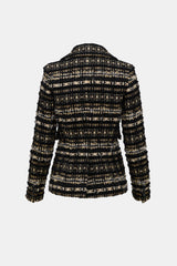 Smythe Metallic Bouclé Blazer