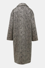 Smythe Metallic Tweed Coat