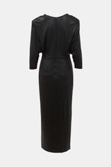 Smythe Metallic Twisted Dress