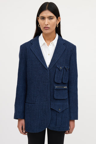 Smythe Cotton Cargo Blazer