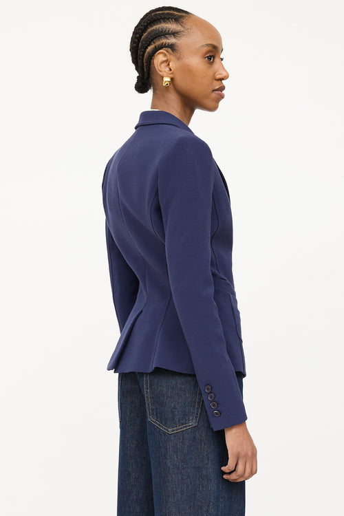 Smythe Asymmetrical Wrap Blazer