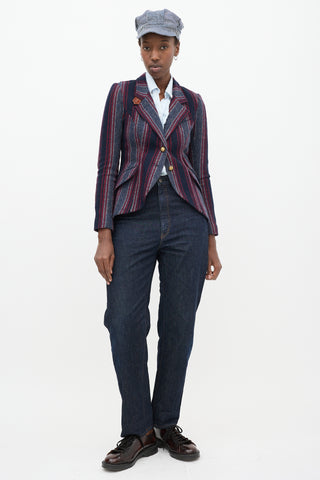 Smythe Stripe Hunting Blazer