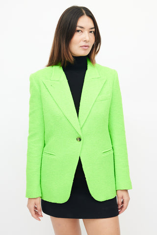 Smythe Neon Tweed 90s Blazer