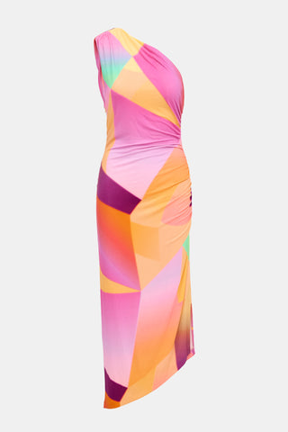 Smythe One Shoulder Midi Dress