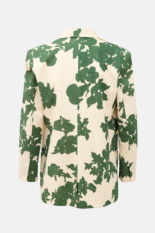 Smythe Oversized Shawl Collar Blazer