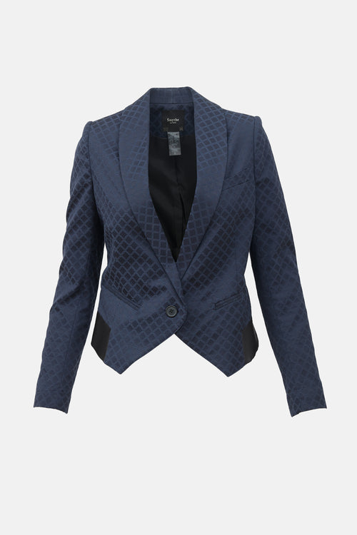 Smythe Pattern Anytime Blazer