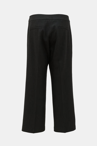 Smythe Patterned Wide Leg Trouser