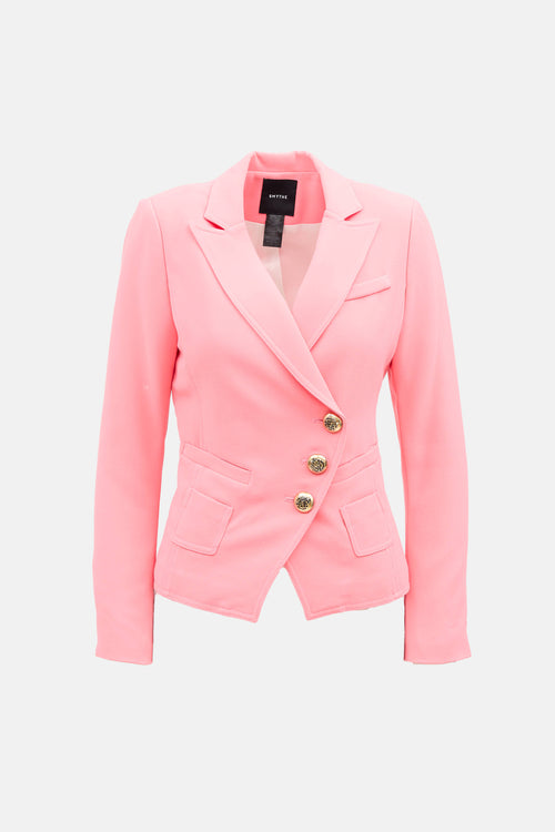 Smythe Neon Wrap Blazer