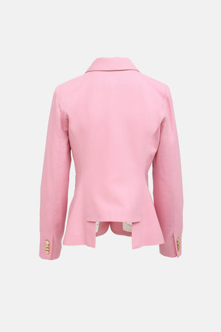 Smythe Peak Lapel Duchess Blazer