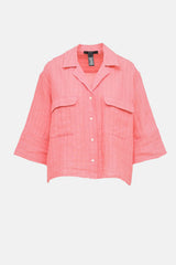 Smythe Linen Pin Stripe Top