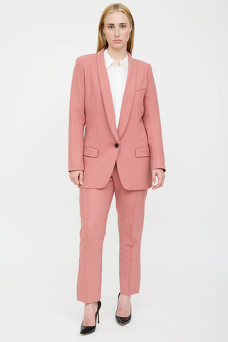 Smythe Two Piece Shawl Suit