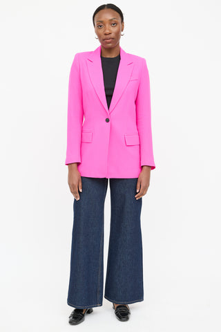 Smythe Wool Single Button Blazer