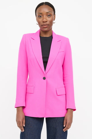 Smythe Wool Single Button Blazer