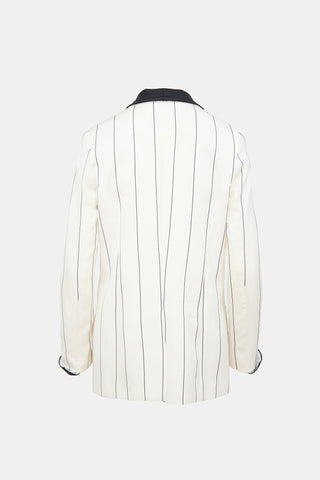 Smythe Pinstripe Salon Blazer