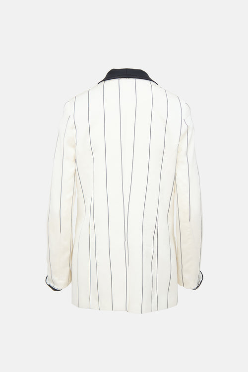 Smythe Pinstripe Salon Blazer