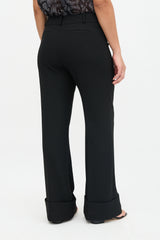 Smythe Pique Cuffed Wide Leg Trouser